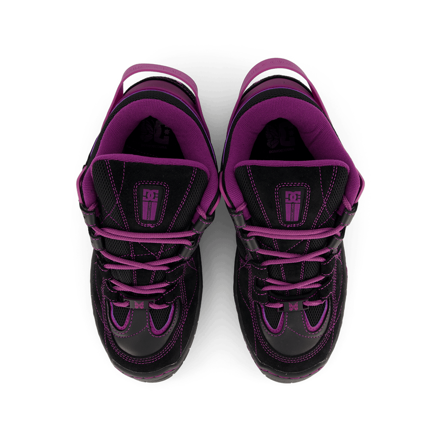 Needles X Dc Shoes Spectre Lea Black / Purple - Bild 6