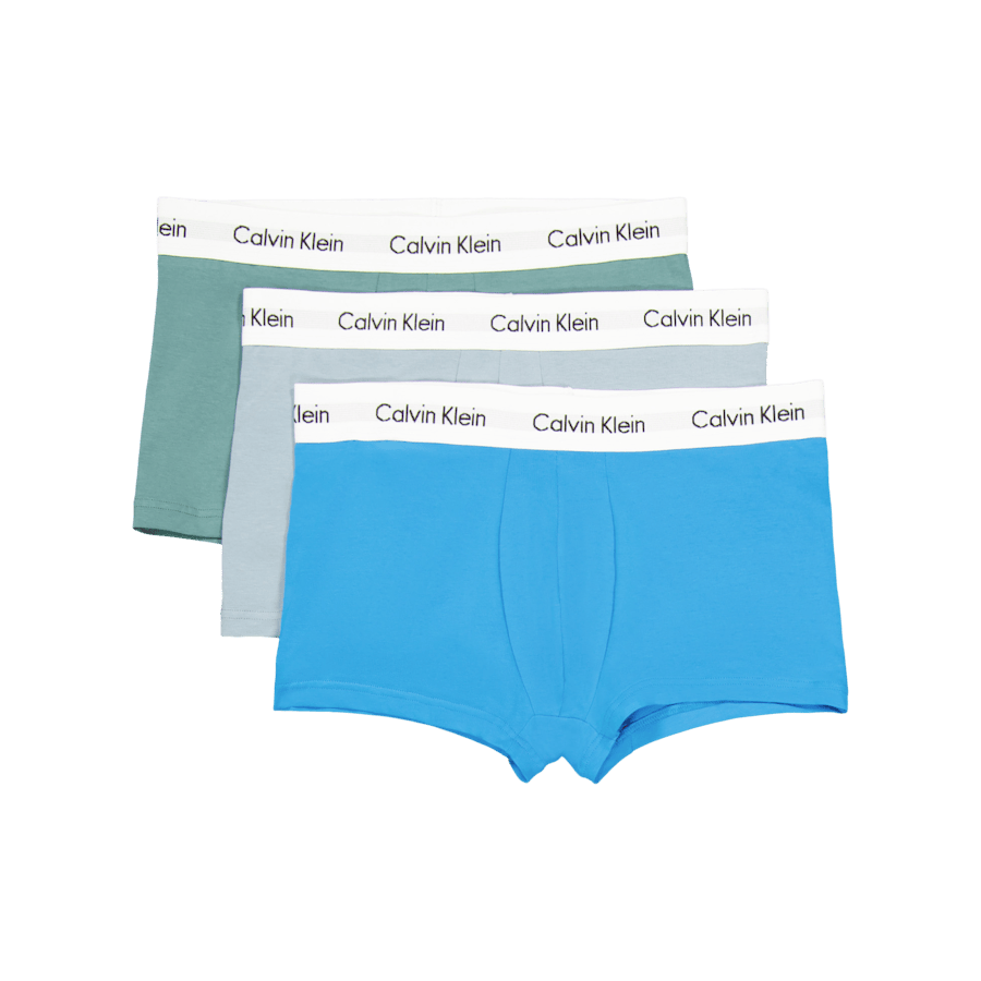 3p Low Rise Trunk Viv Bl, Arona, Sageb Grn W/ Wh