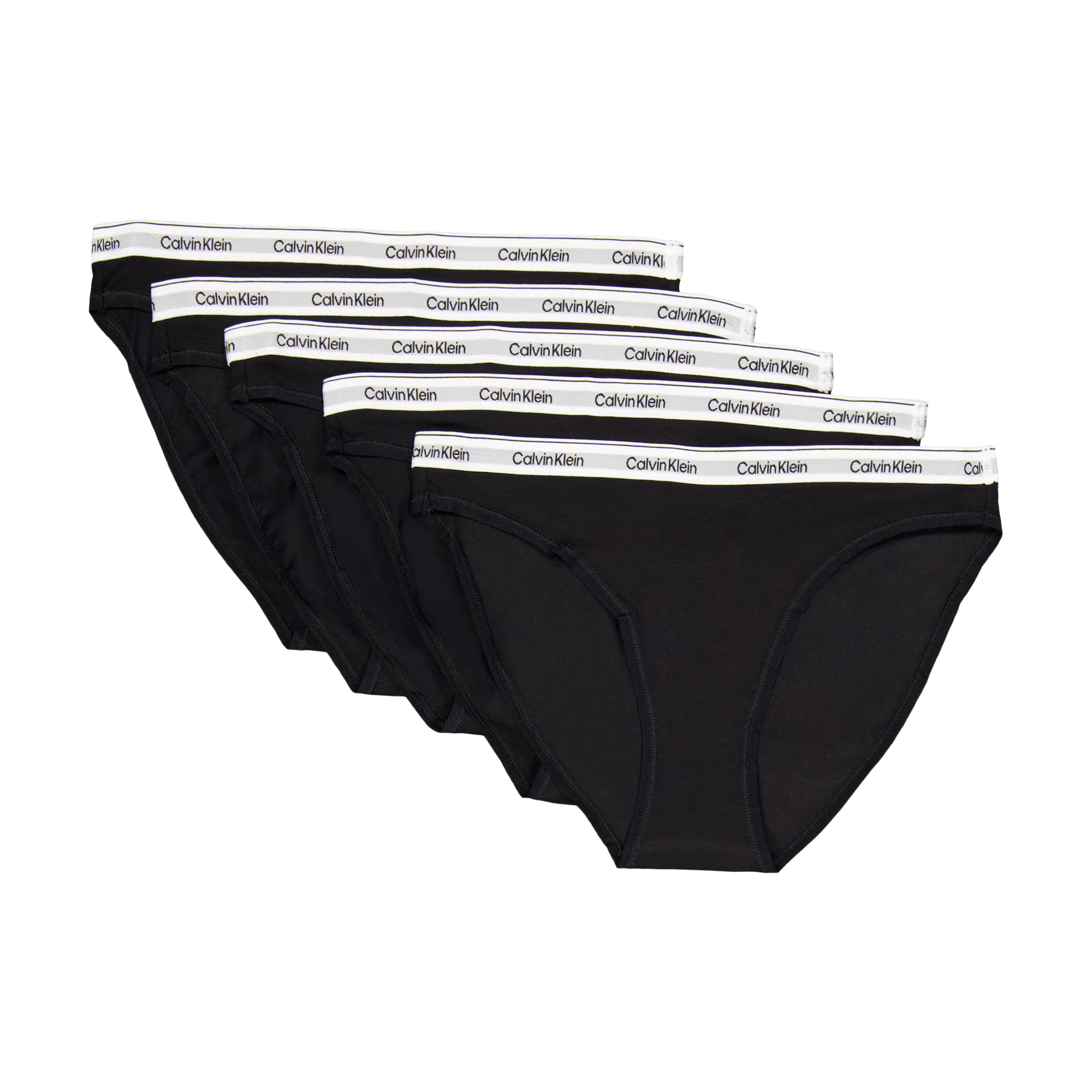 5 Pack Bikini (low-rise) Black/black/black/black/black