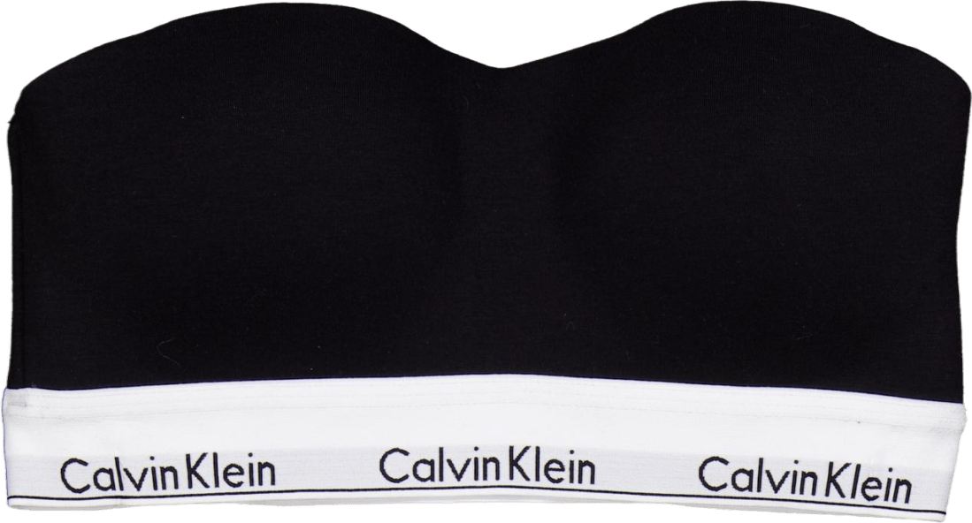 Lightly Lined Bandeau Black