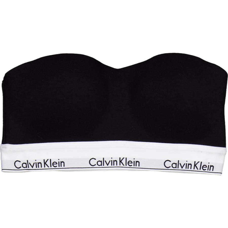 Lightly Lined Bandeau Black