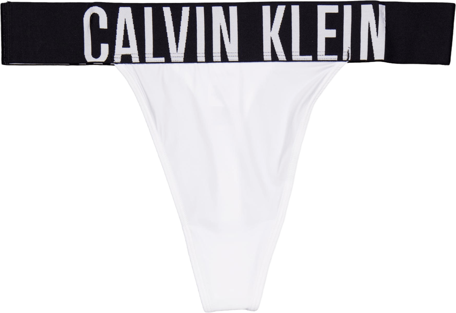 High Leg Thong White