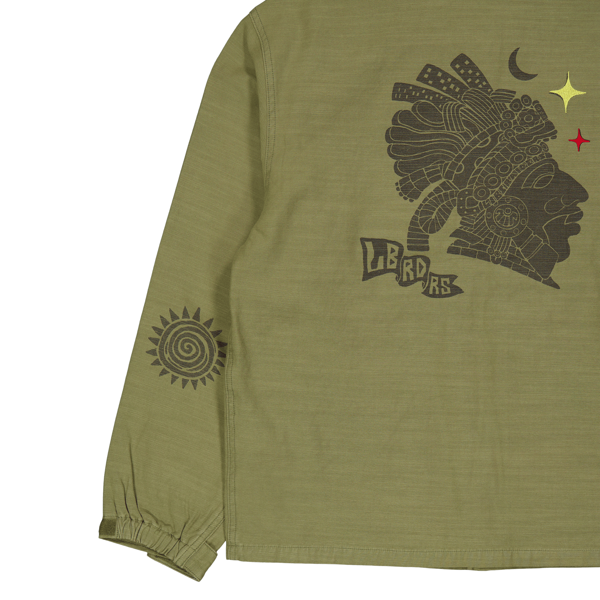 Garment Dyed Military Jacket Olive - Bild 5