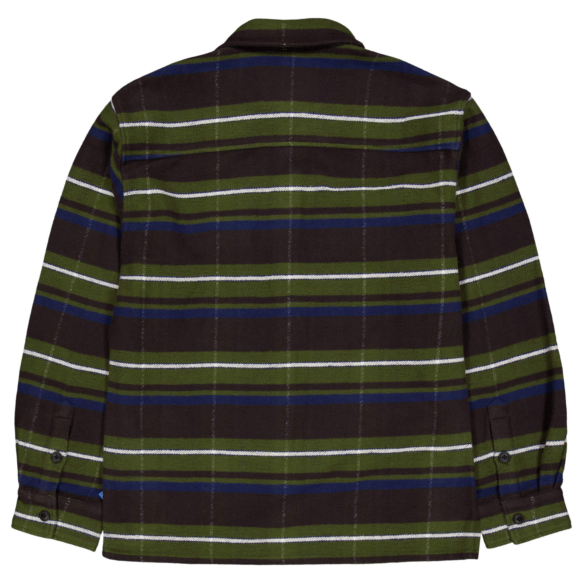 Stripe Flannel Shirt Green - Bild 2