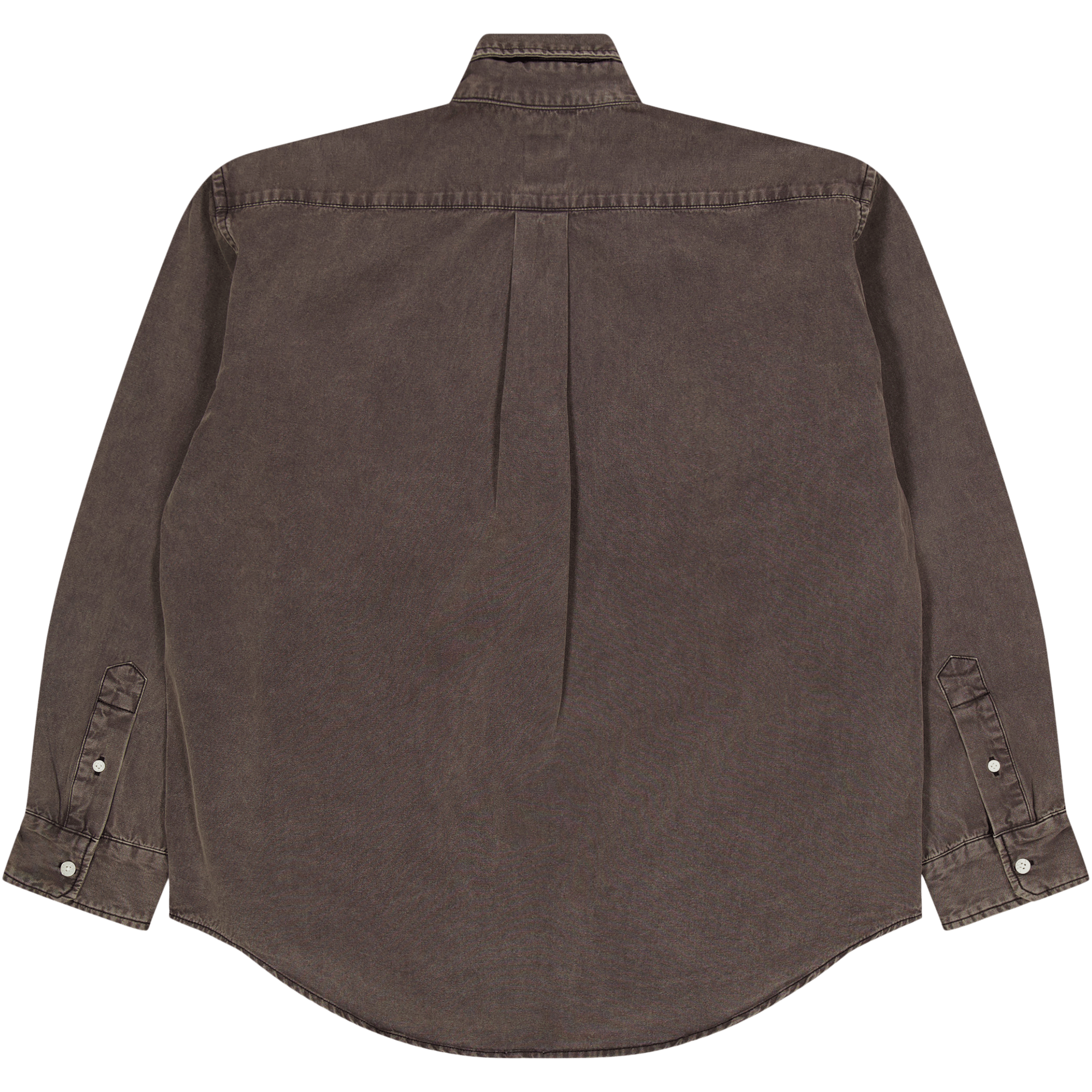 Garment Dyed Oxford Shirt Charcoal - Bild 2