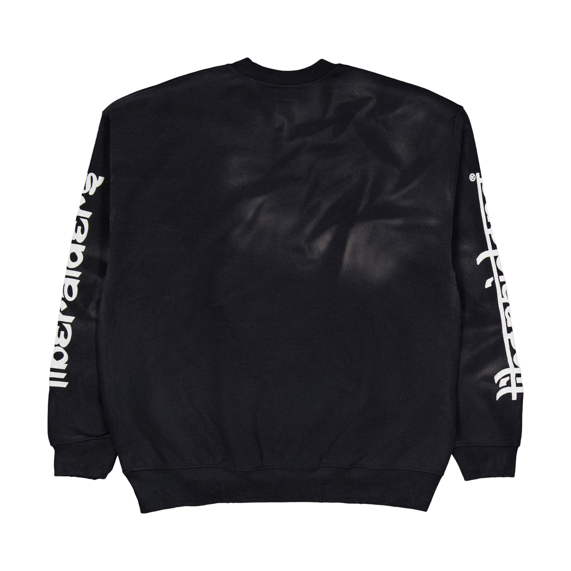 Lr Sleeve Logo Vintage Crewnec Black - Bild 2