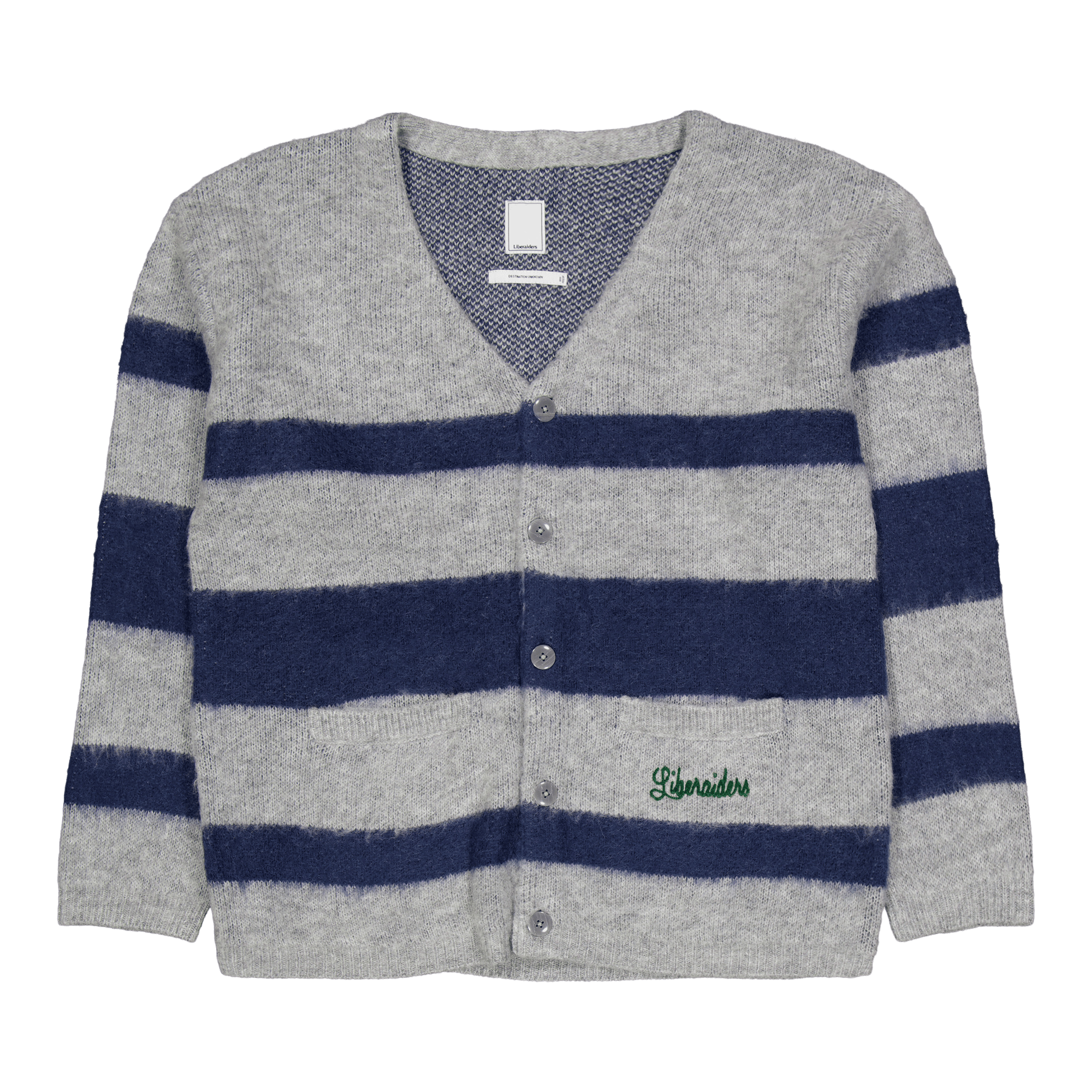 Shaggy Cardigan Gray