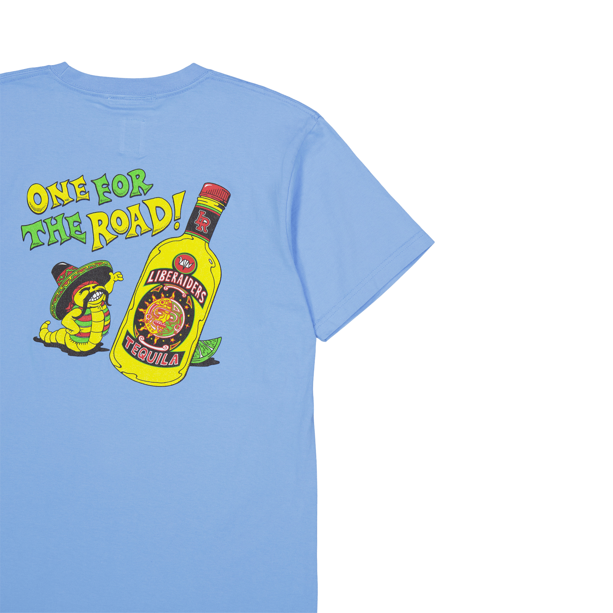 Tequila Bottle Tee Sax - Bild 4