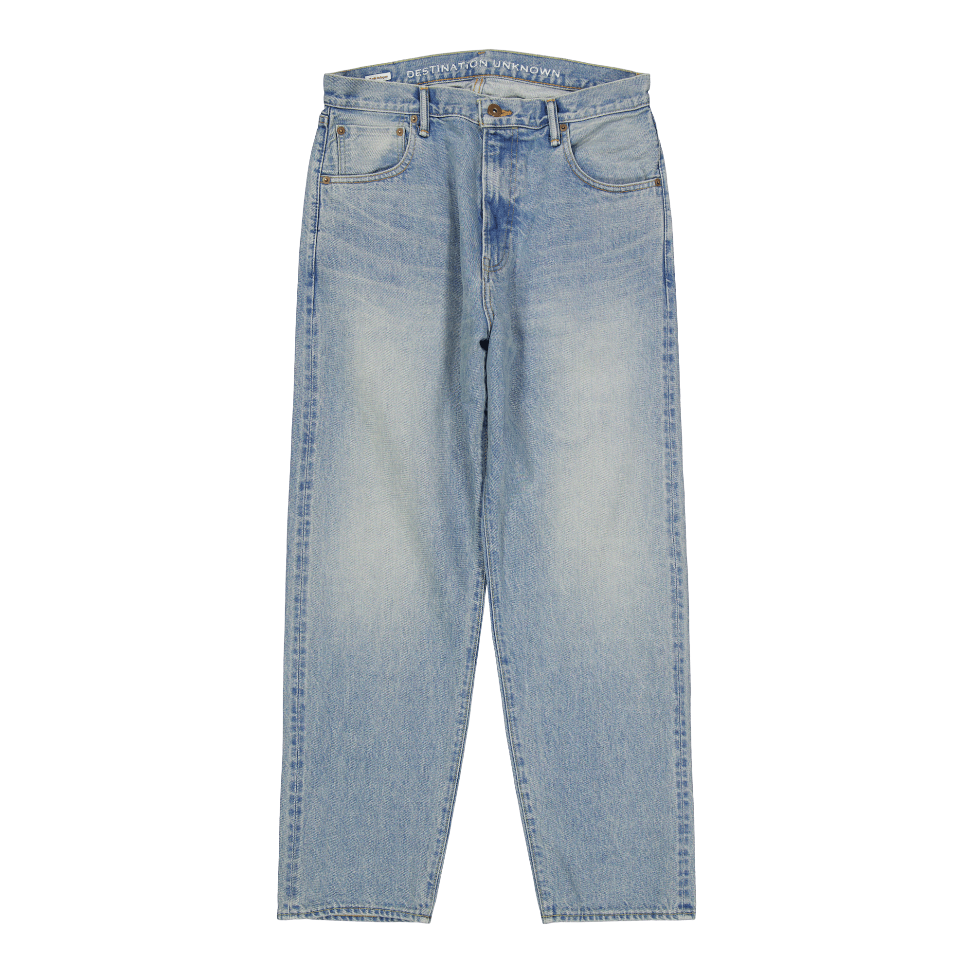 Lr Loose Fit Denim Pants Indigo