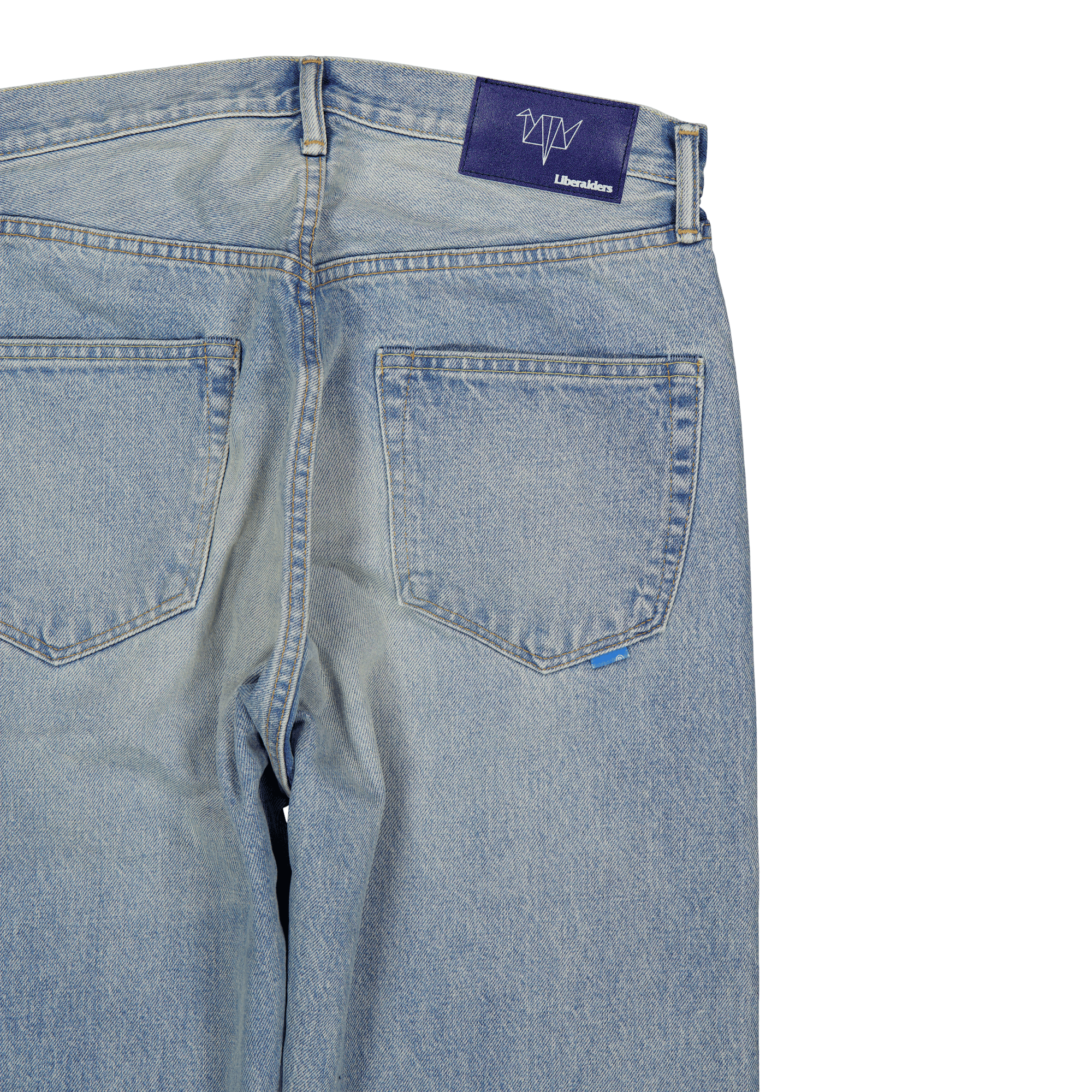 Lr Loose Fit Denim Pants Indigo - Bild 4