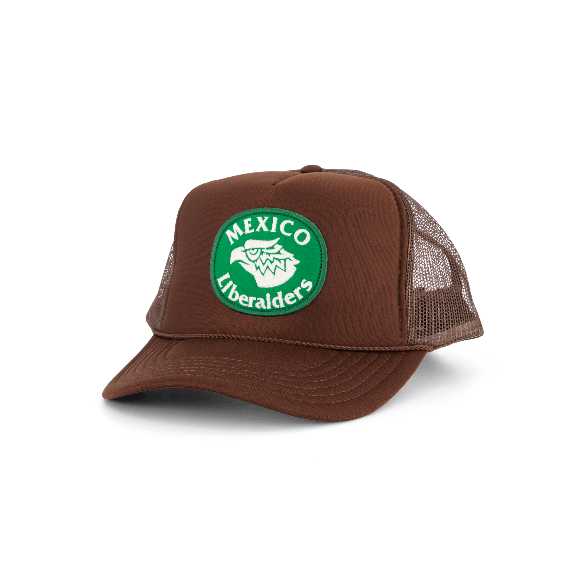 Eagle Logo Trucker Cap Brown, Male, Abbigliamento, Cappelli e berretti, Marrone, ONESIZE