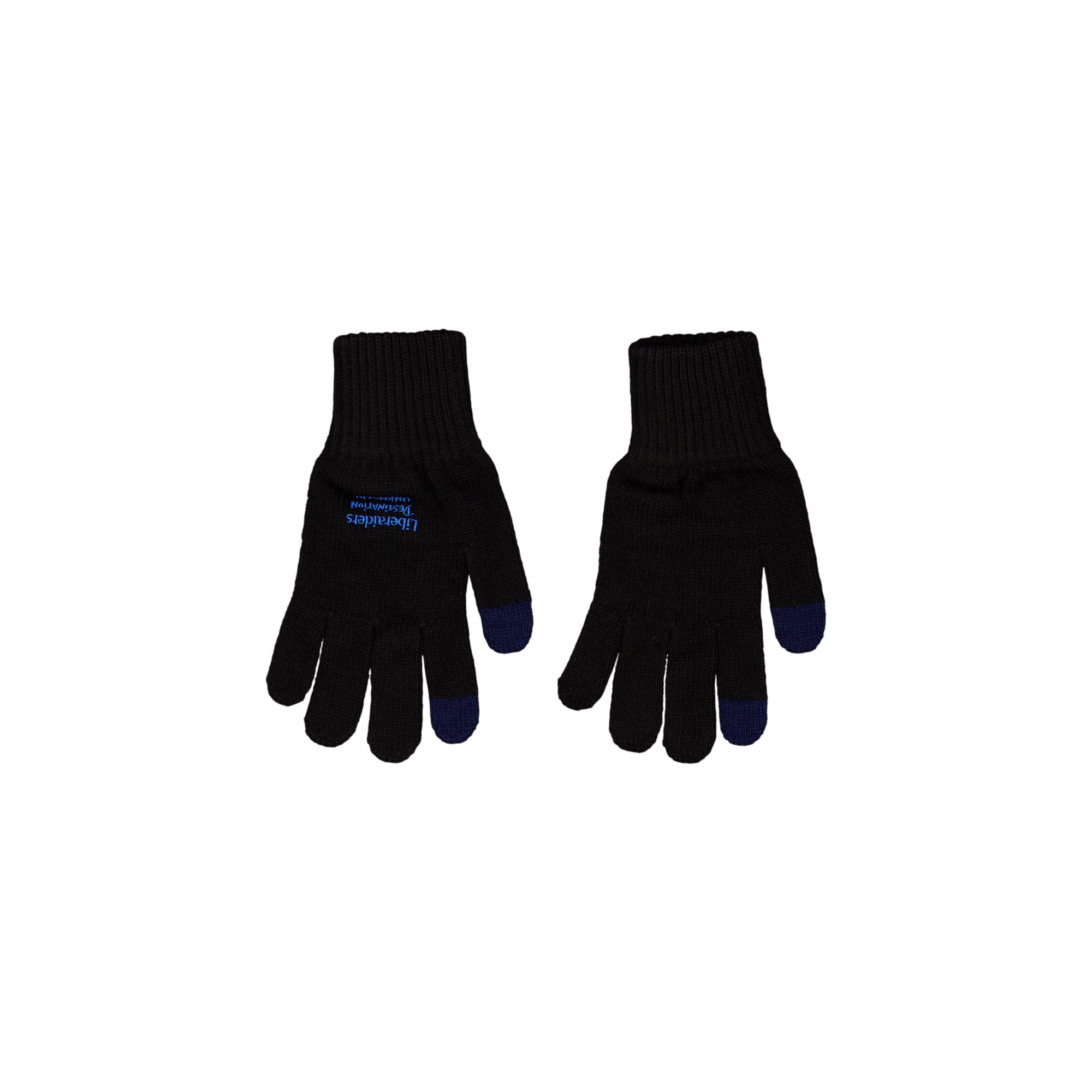 Lr E-touch Knitting Glove Black - Bild 2