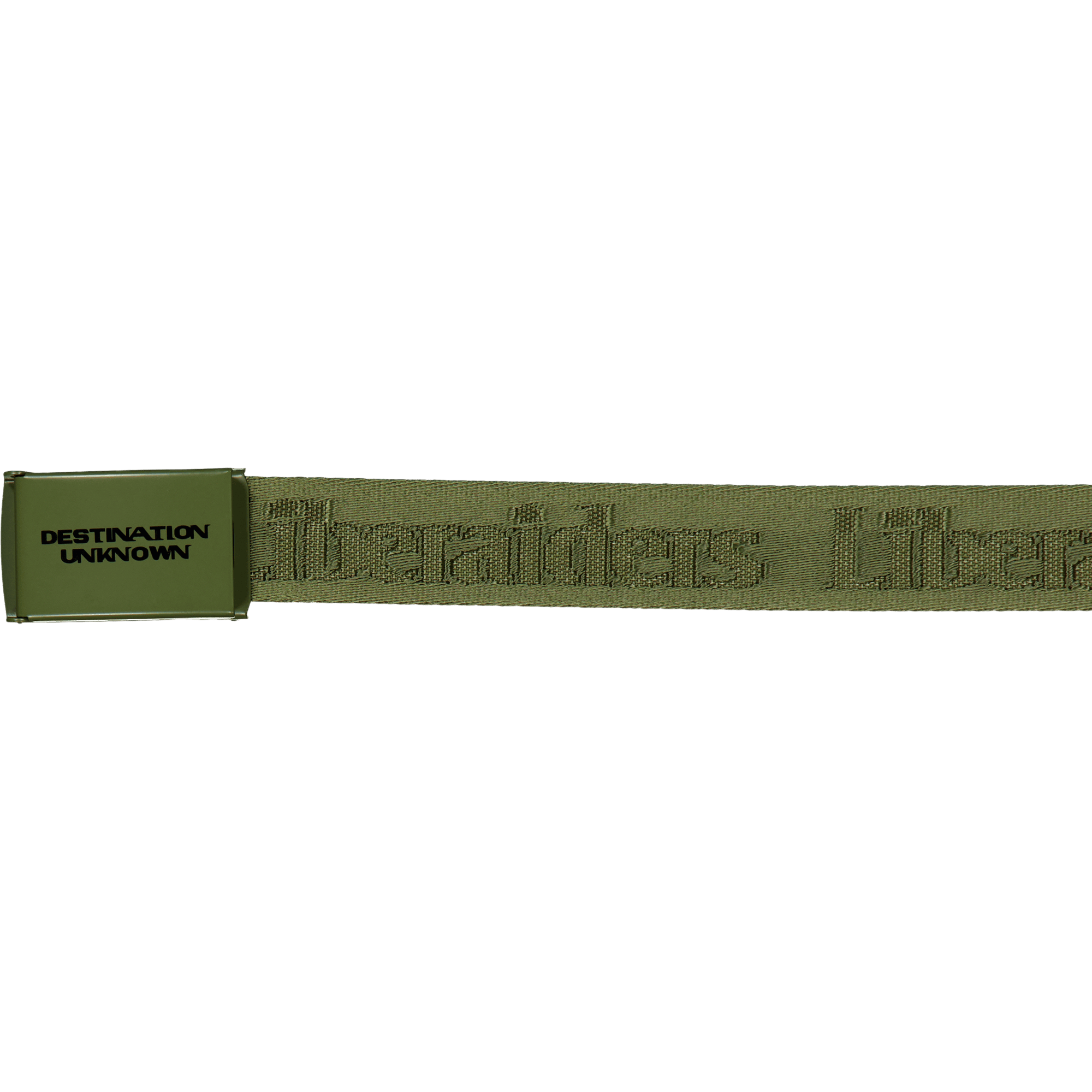 Og Logo Nylon Belt Olive