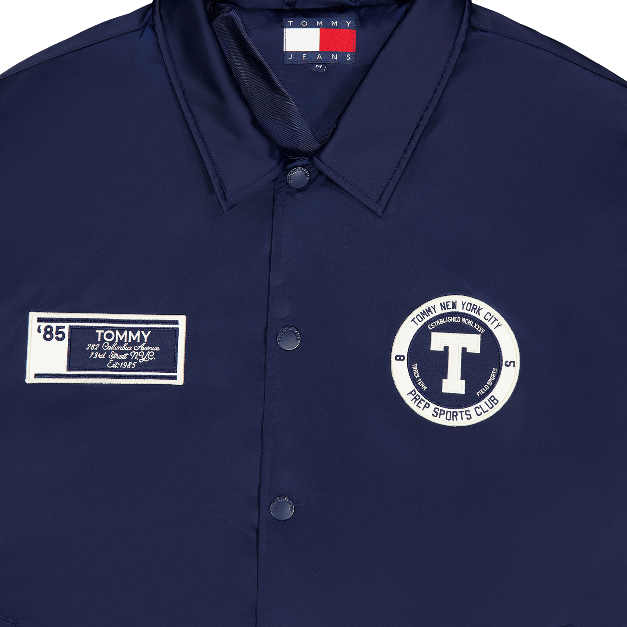 Tjcu Long Varsity Coach Jacket Carbon Navy - Bild 3