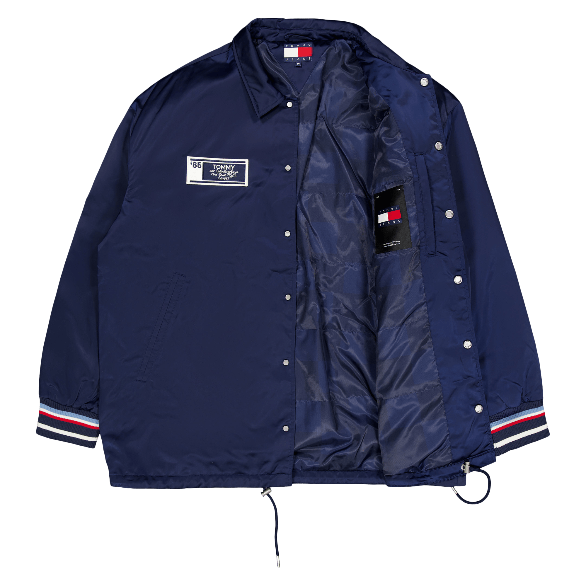 Tjcu Long Varsity Coach Jacket Carbon Navy - Bild 4