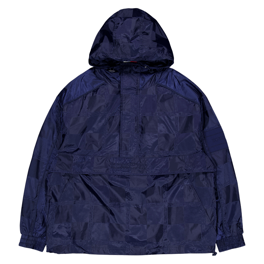 Tjcu Jaquard Chicago Popover Carbon Navy