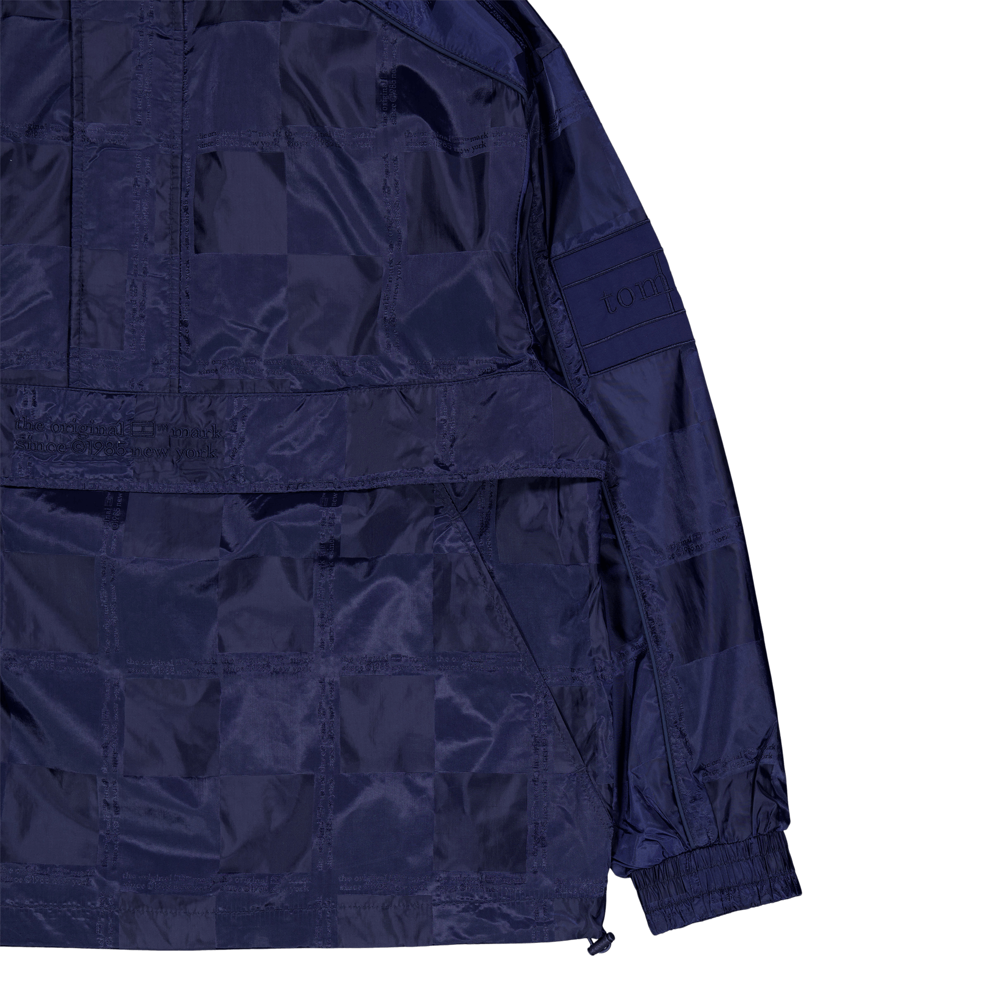 Tjcu Jaquard Chicago Popover Carbon Navy - Bild 4