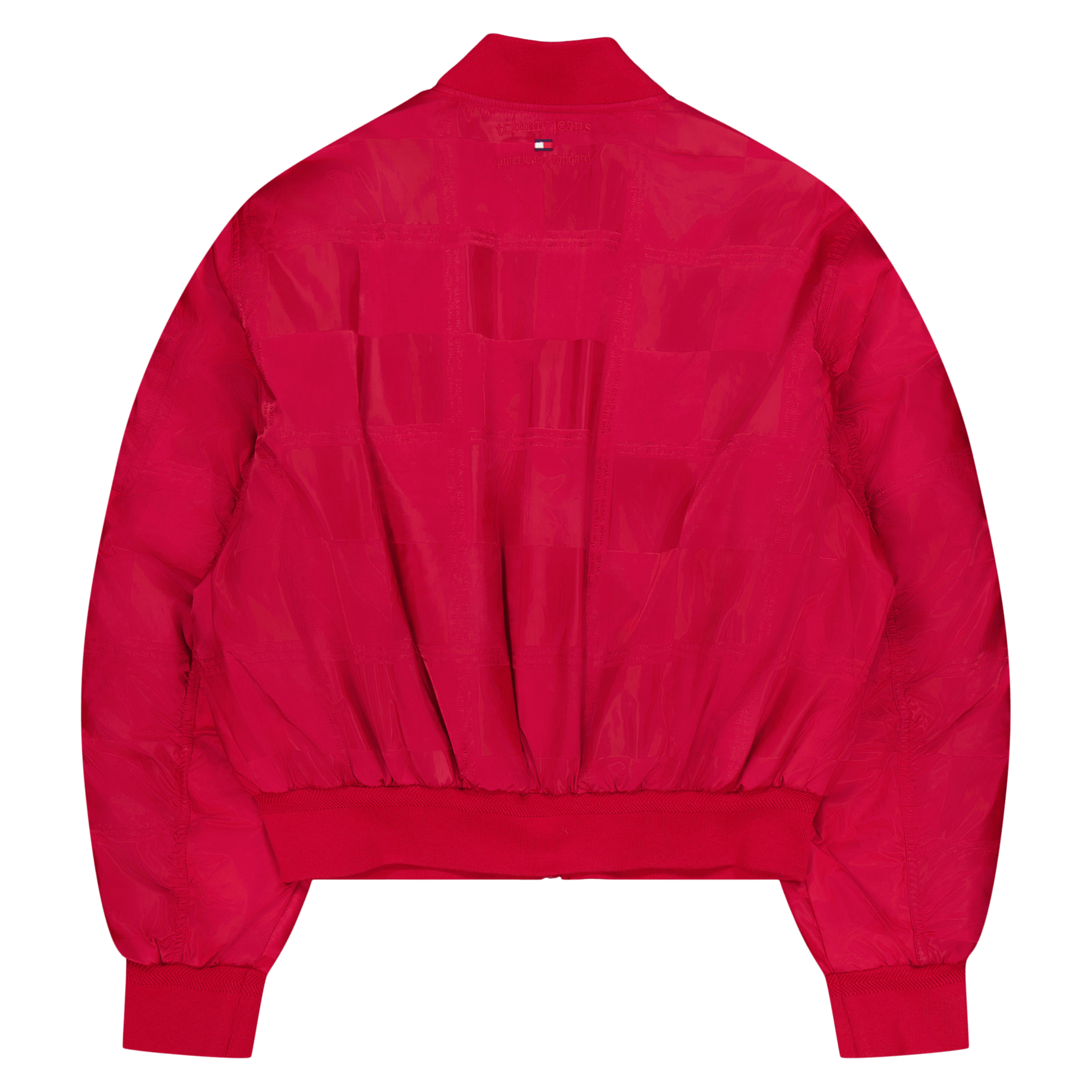 Tjcu Jacquard Boxy Bomber Jack Medium Red - Bild 2