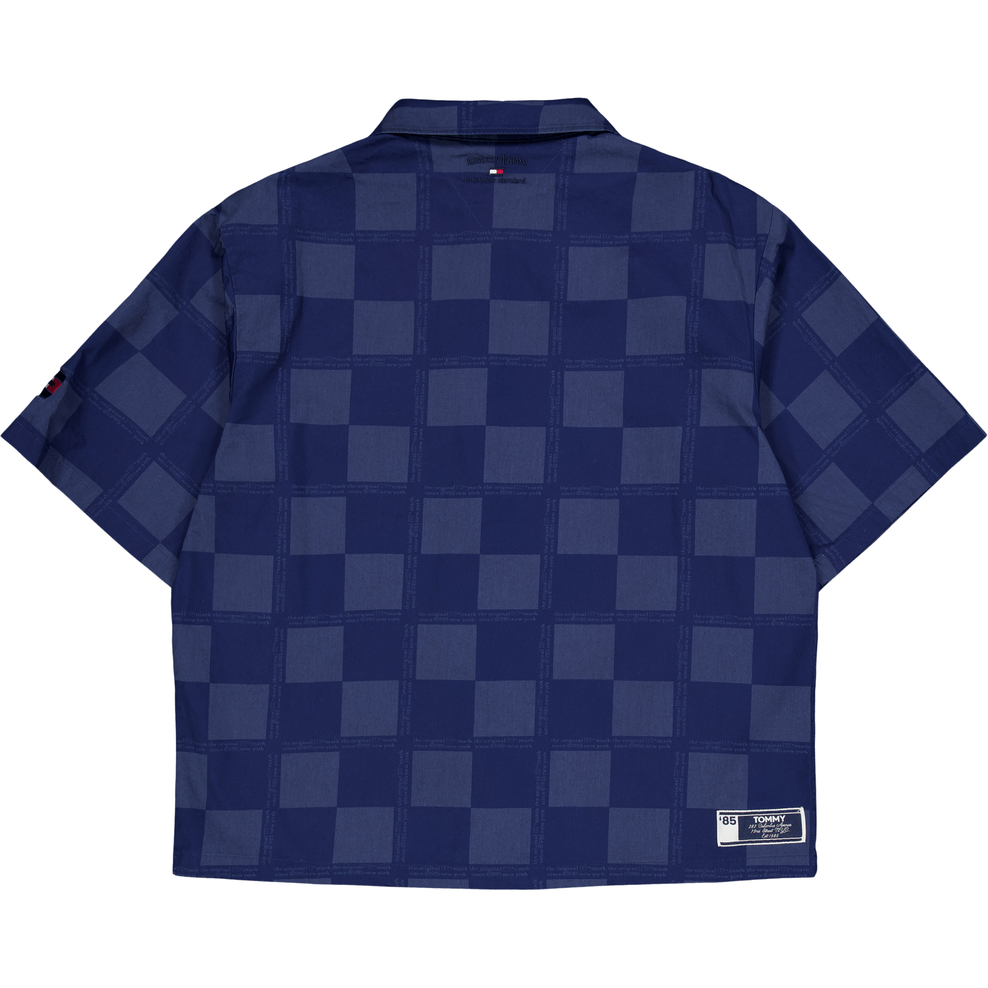 Tjcu Boxy 1985 Checkerbrd Shir Carbon Navy - Bild 2