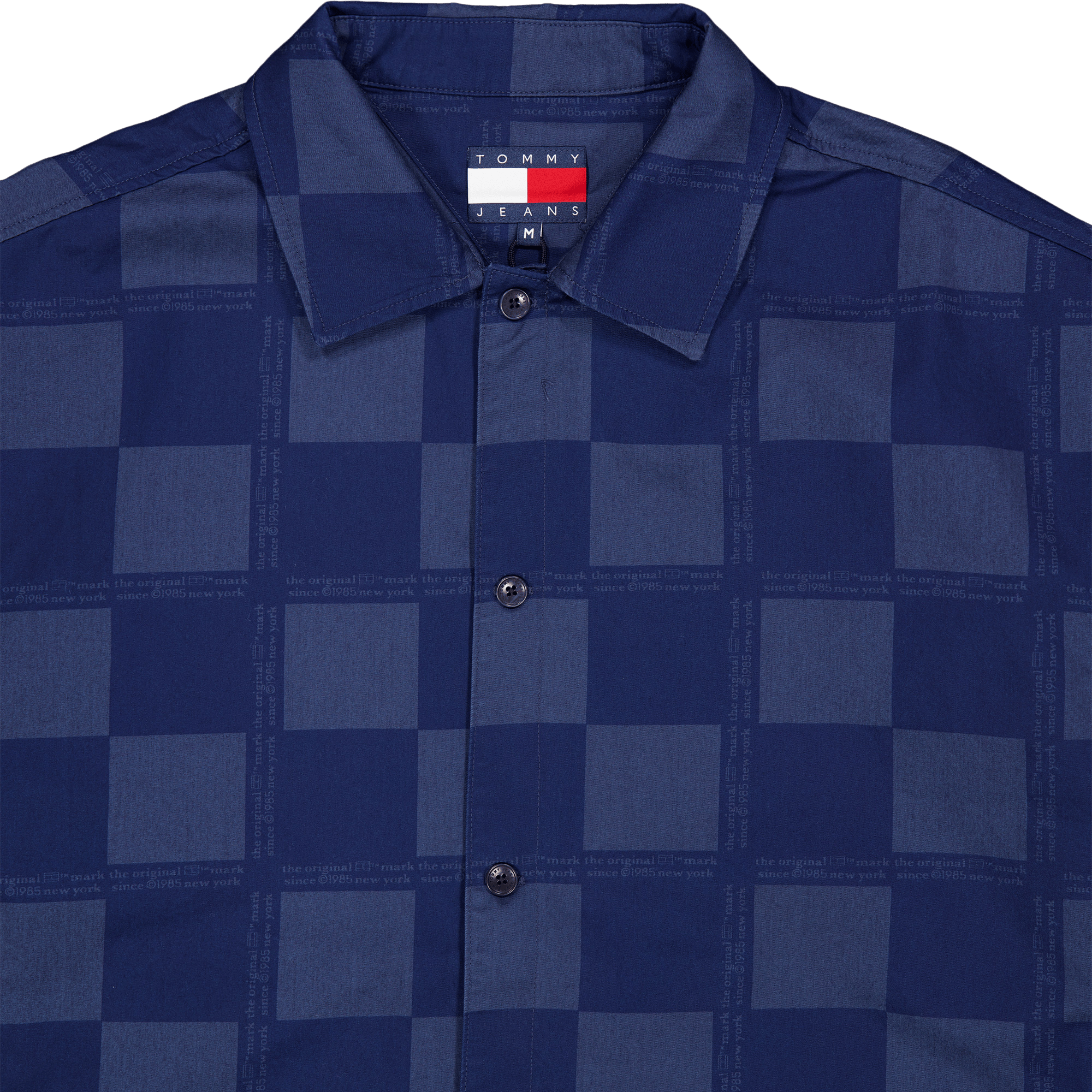 Tjcu Boxy 1985 Checkerbrd Shir Carbon Navy - Bild 3