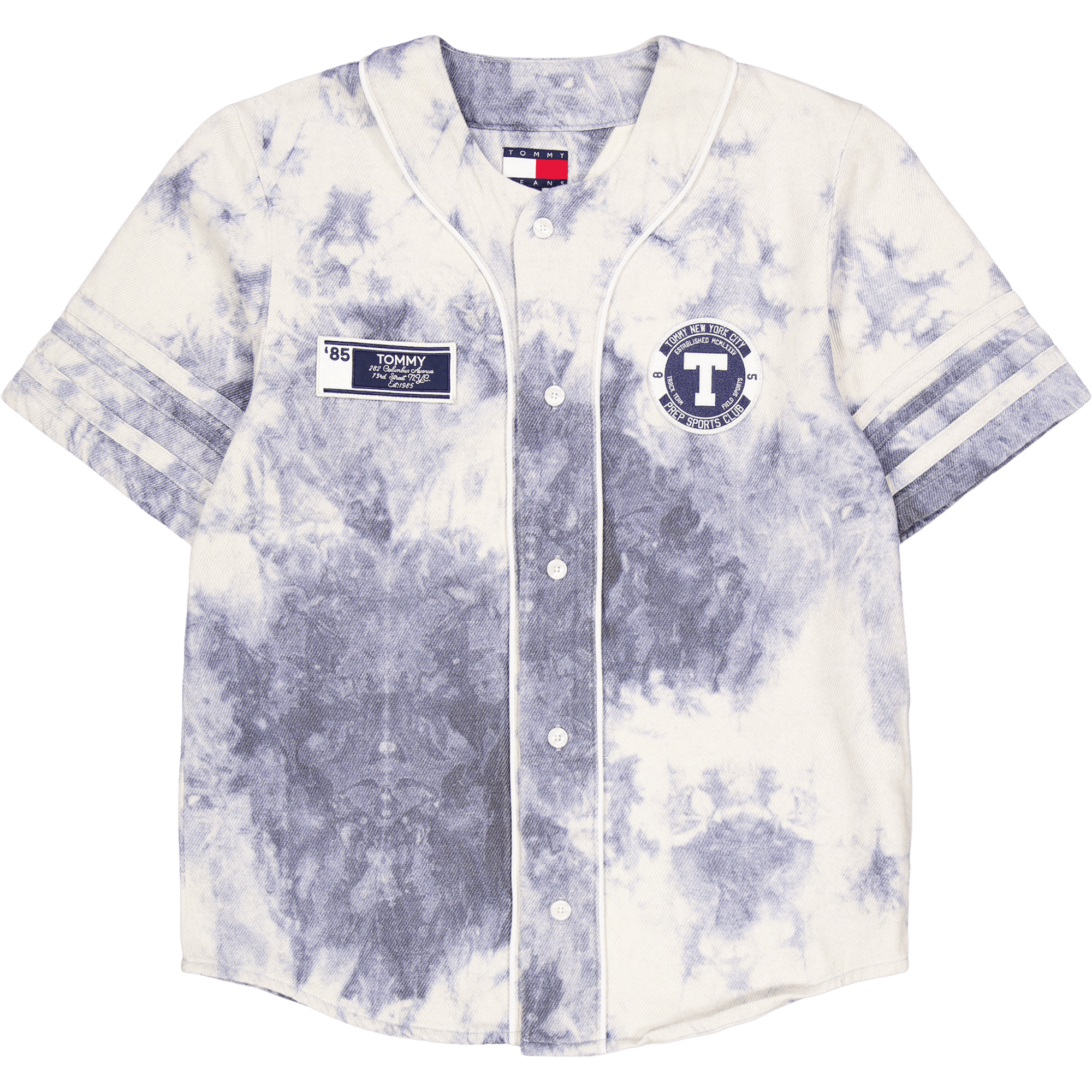 Tjcu Degrade Varsity Shirt Carbon Navy