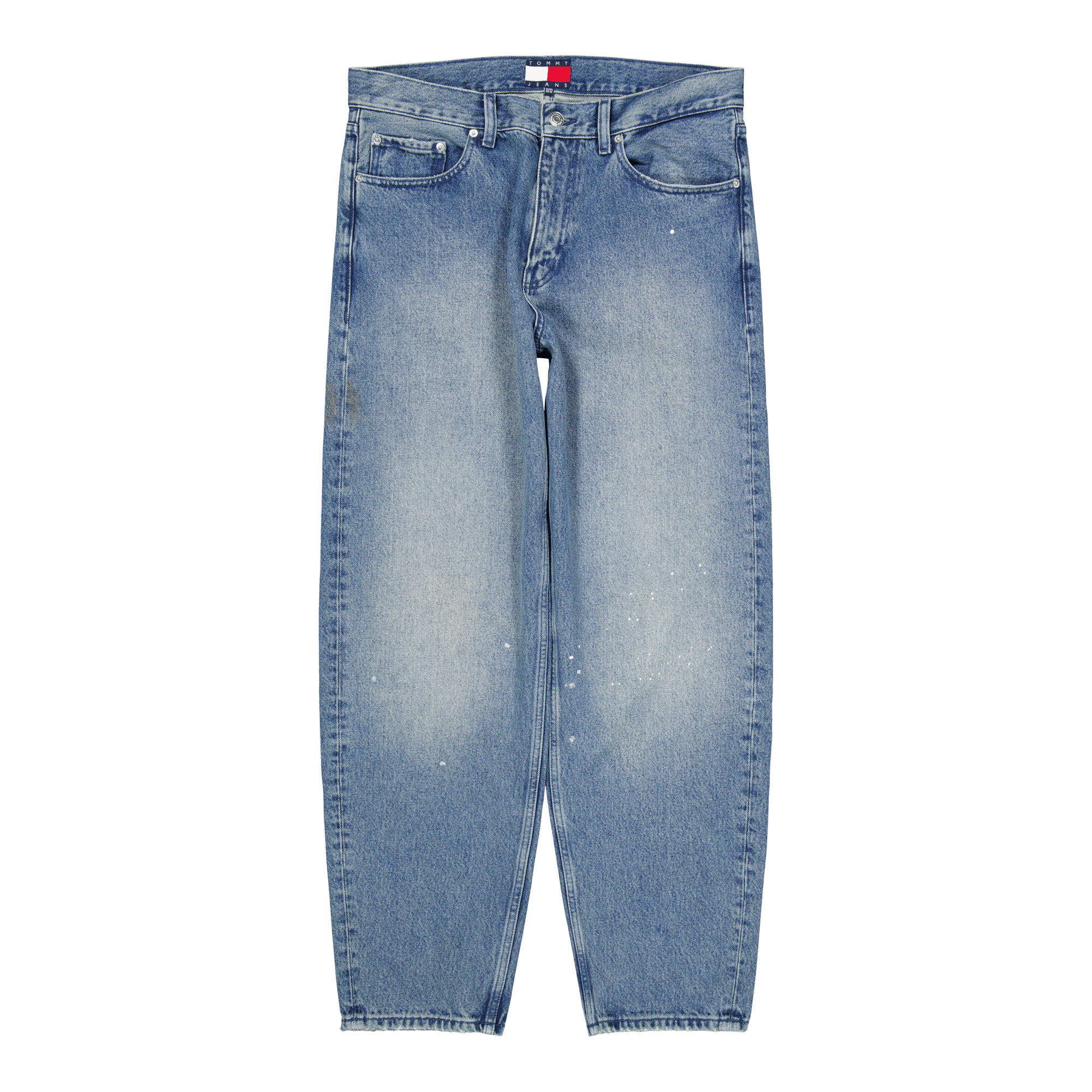 Tjcu Wide Tapered Fit Bh9032 Denim Light, Male, Aparelhos, Bottoms, Azul, 34/32