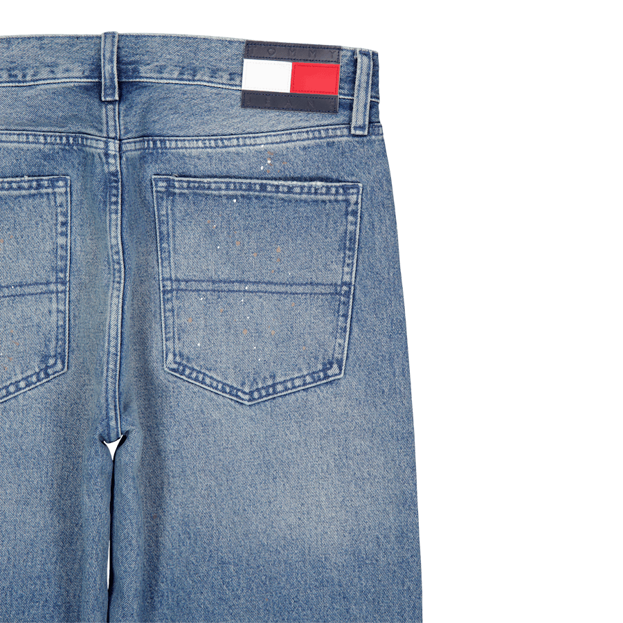 Tjcu Wide Tapered Fit Bh9032 Denim Light - Bild 4