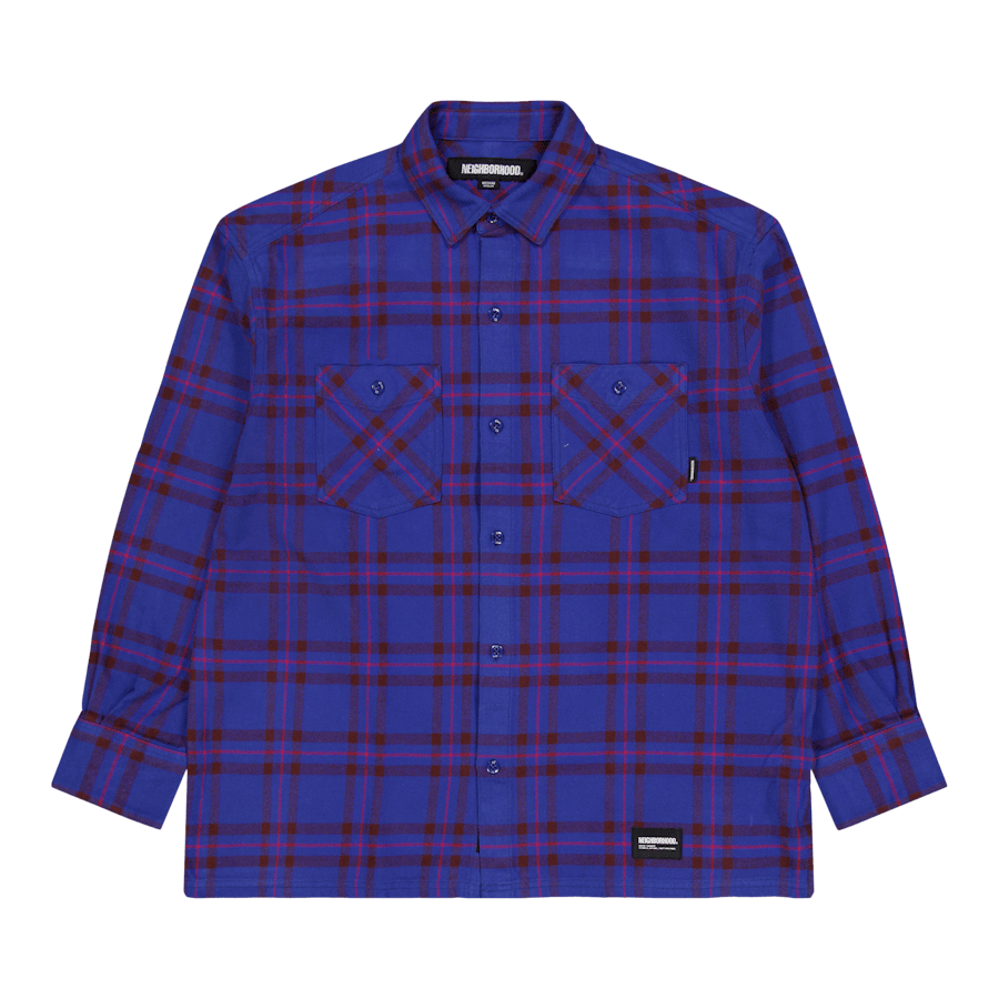 Tartan Check Shirt Ls Blue
