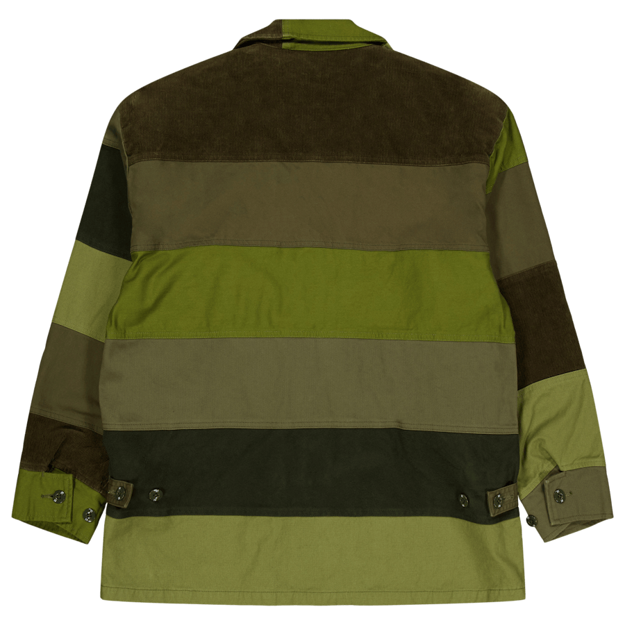 Patchwork Jacket Olive Drab - Bild 2