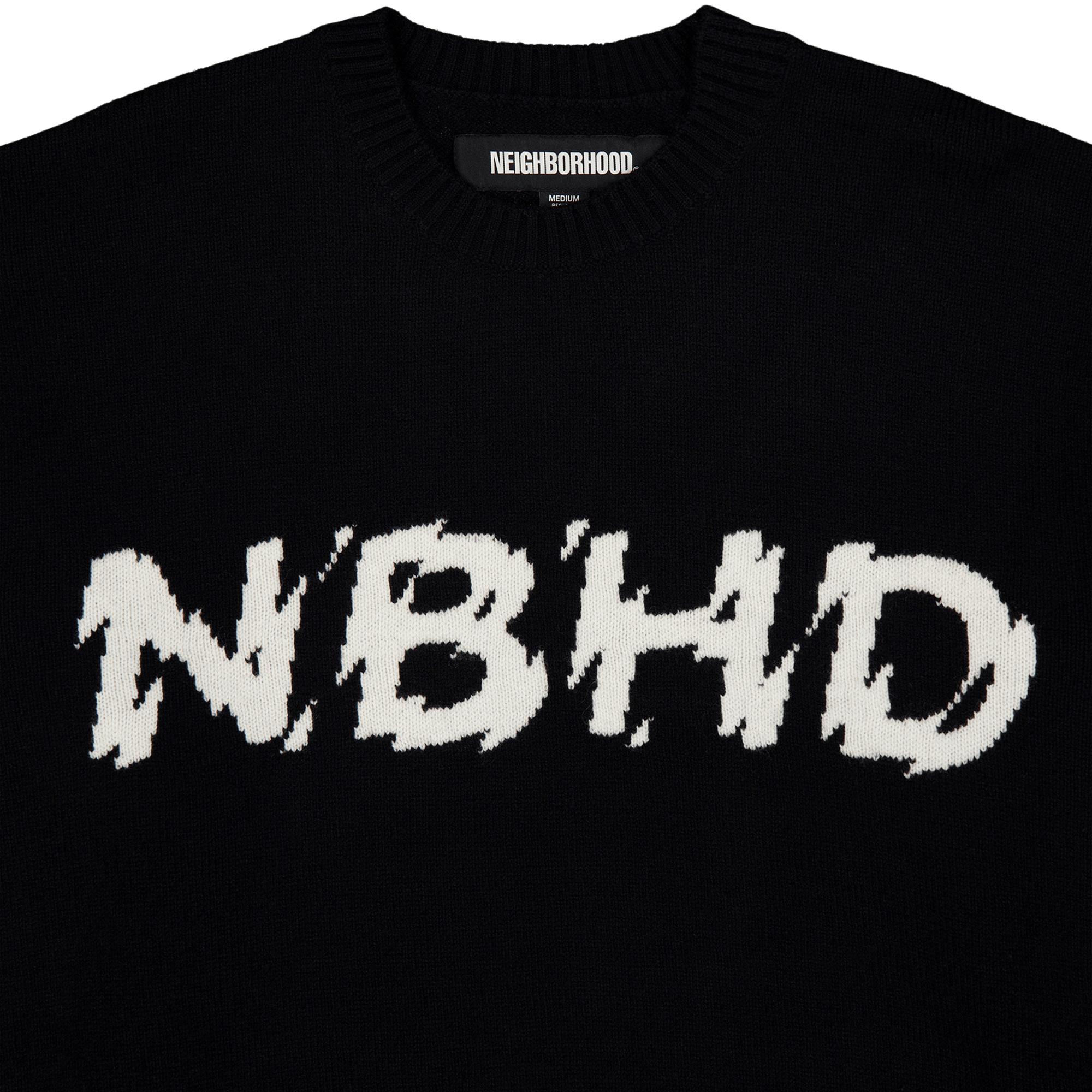 Intarsia Sweater Black - Bild 3