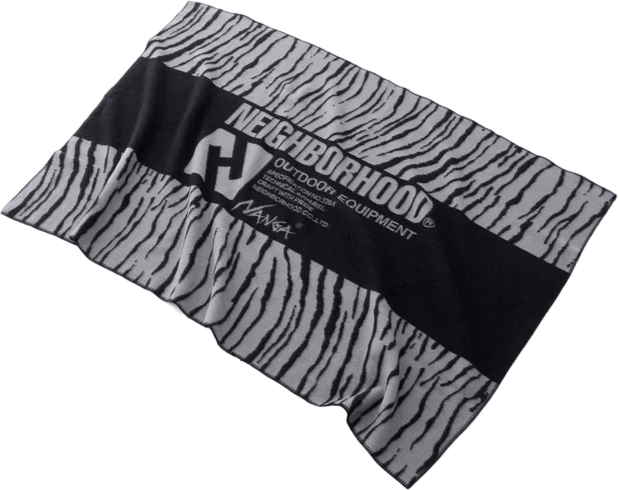 Nh X Nanga . Tiger Pattern Woo Gray