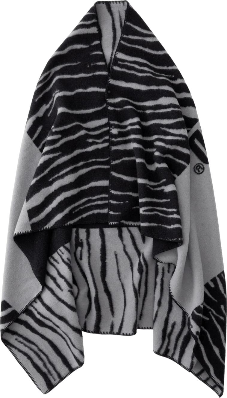 Nh X Nanga . Tiger Pattern Woo Gray - Bild 3