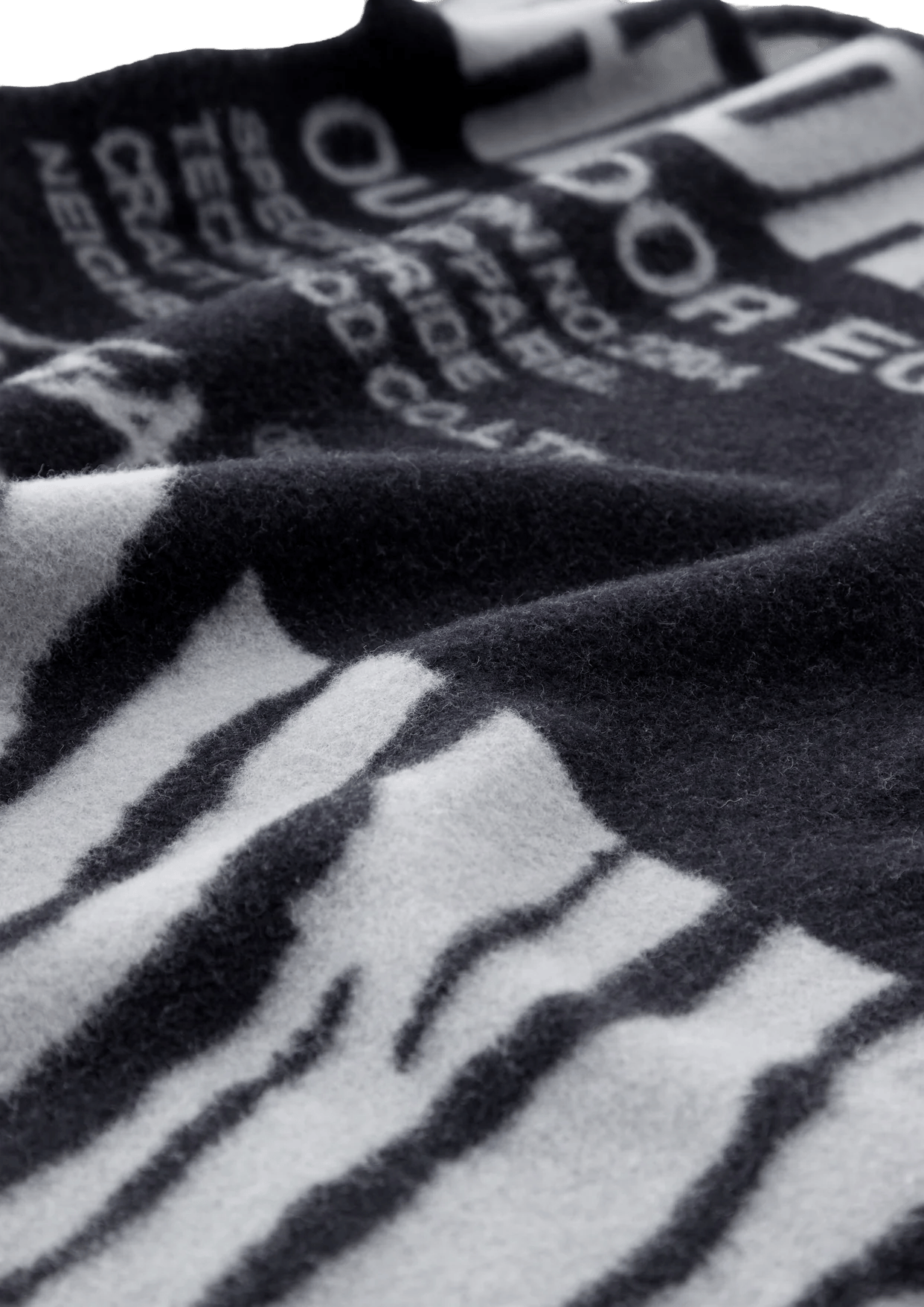 Nh X Nanga . Tiger Pattern Woo Gray - Bild 4