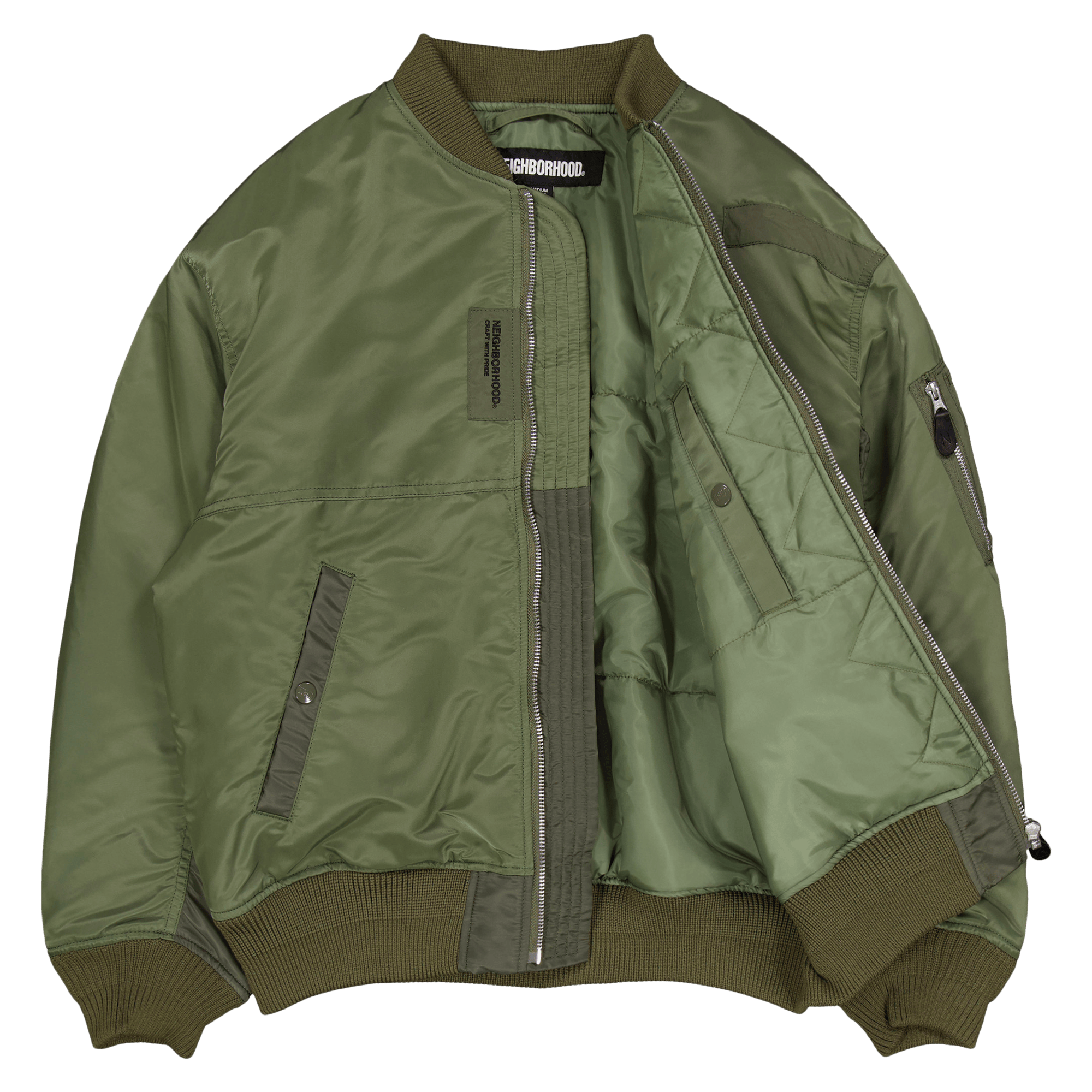 Ma-1 Flight Jacket Olive Drab - Bild 4