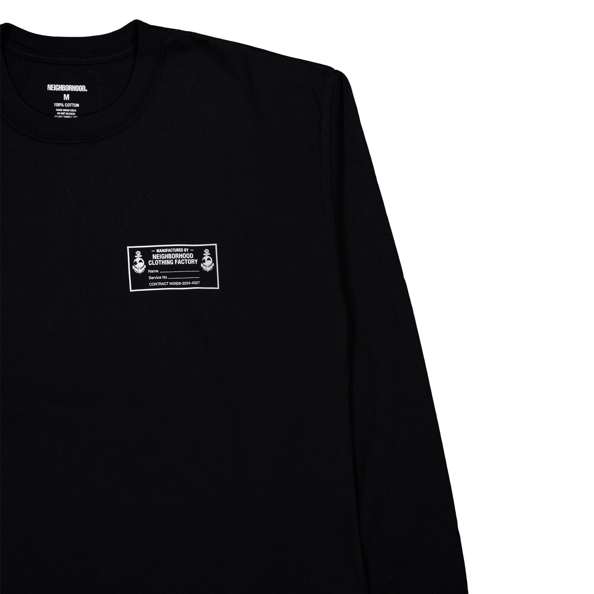 Nh . Tee Ls-6 Black - Bild 3