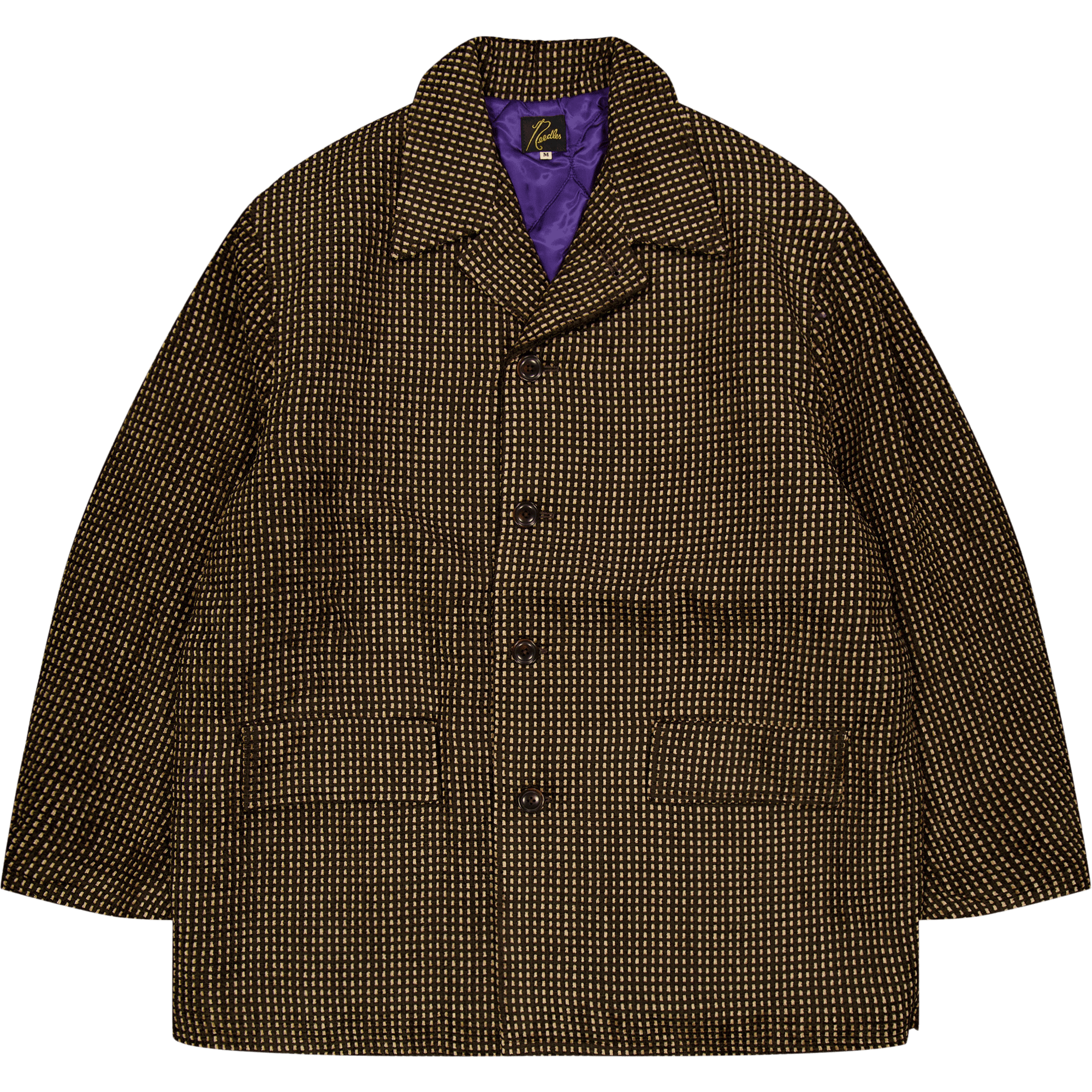 Needles Car Coat – Ac/pe/w Mal Brown