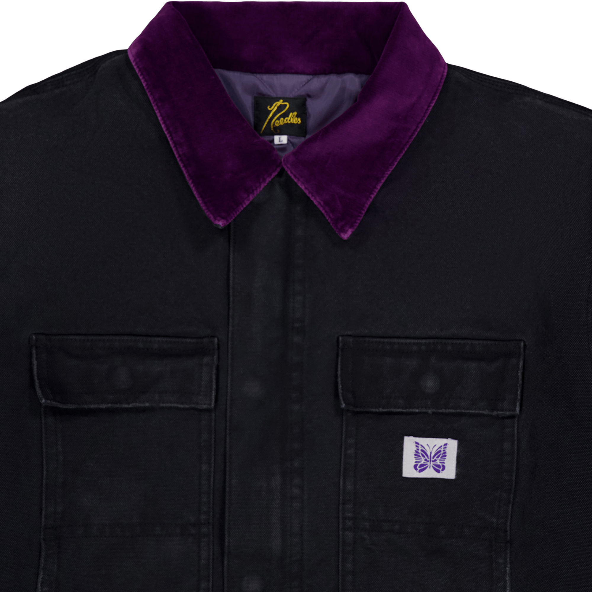 Needles Lumberjack Coat - 16oz Black - Bild 3