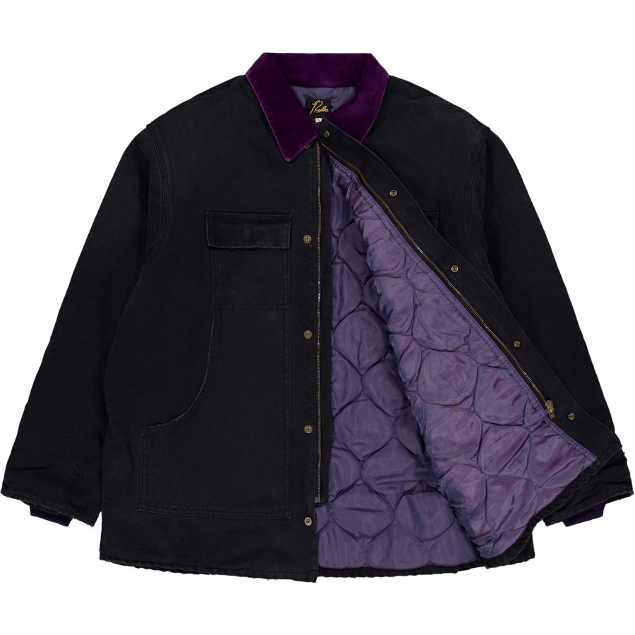 Needles Lumberjack Coat - 16oz Black - Bild 4