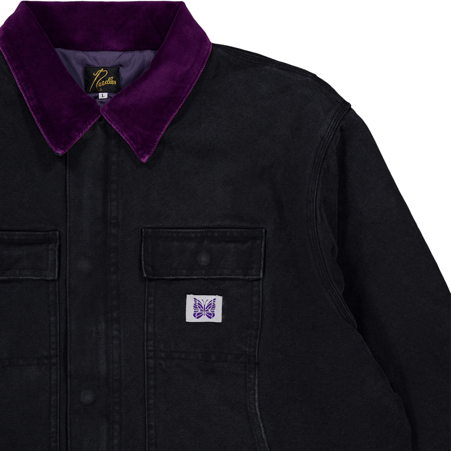 Needles Lumberjack Coat - 16oz Black - Bild 5