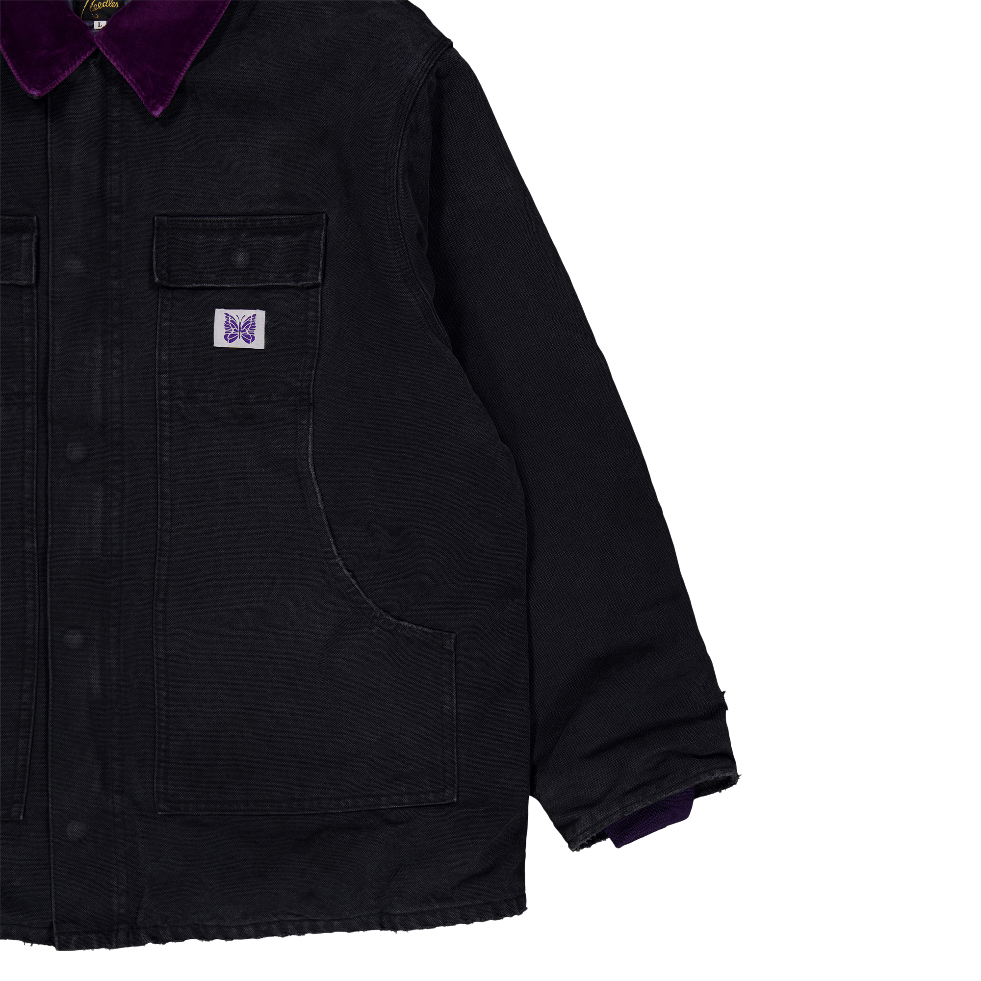 Needles Lumberjack Coat - 16oz Black - Bild 6