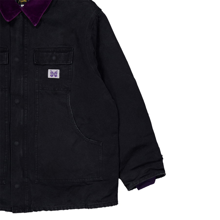 Needles Lumberjack Coat - 16oz Black - Bild 6