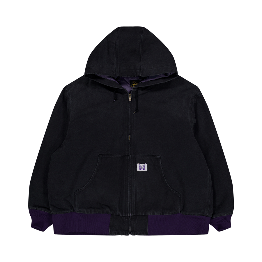 Needles Zipped Work Hoody - 16 Black