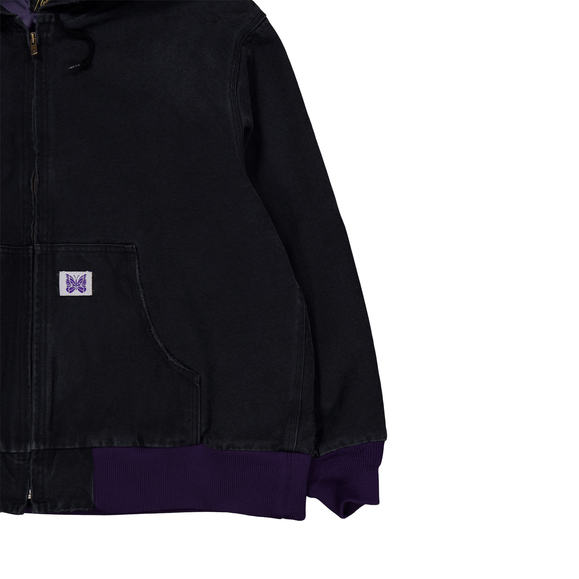 Needles Zipped Work Hoody - 16 Black - Bild 3