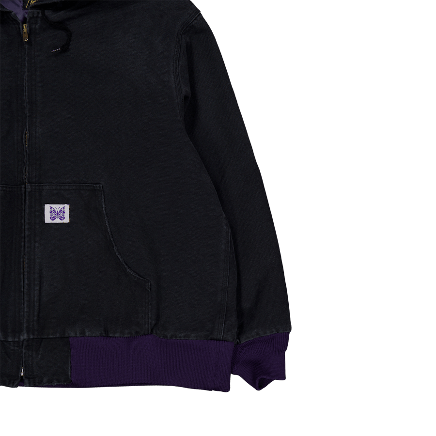 Needles Zipped Work Hoody - 16 Black - Bild 3