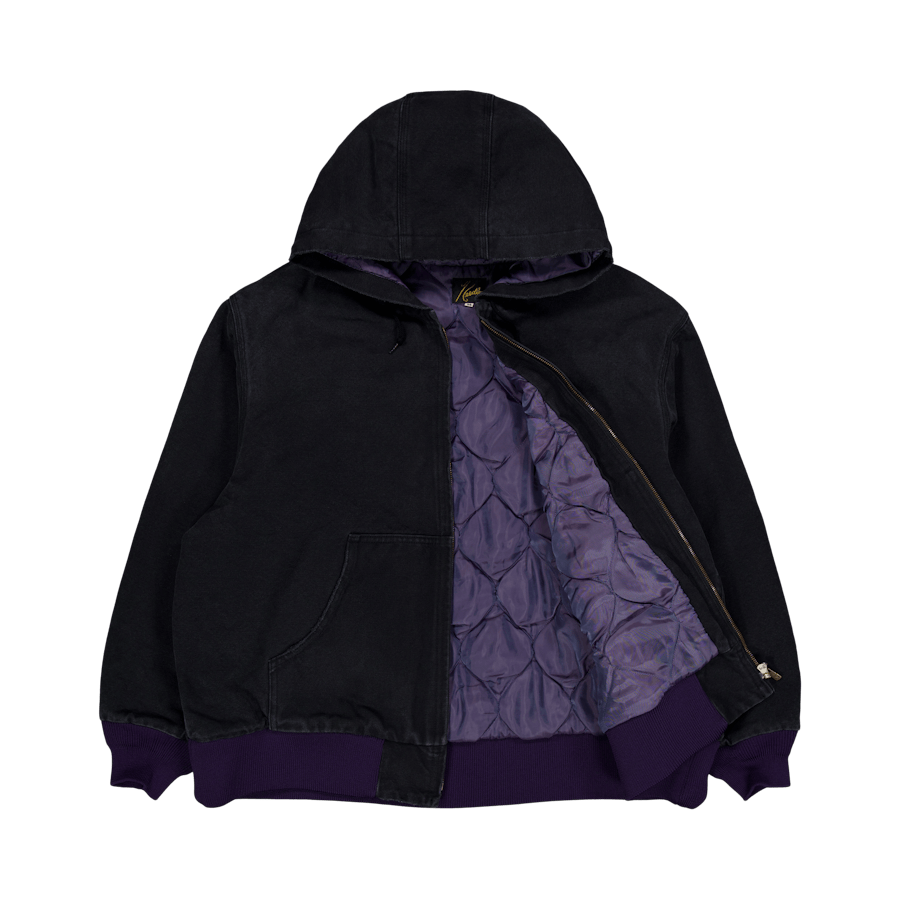 Needles Zipped Work Hoody - 16 Black - Bild 4