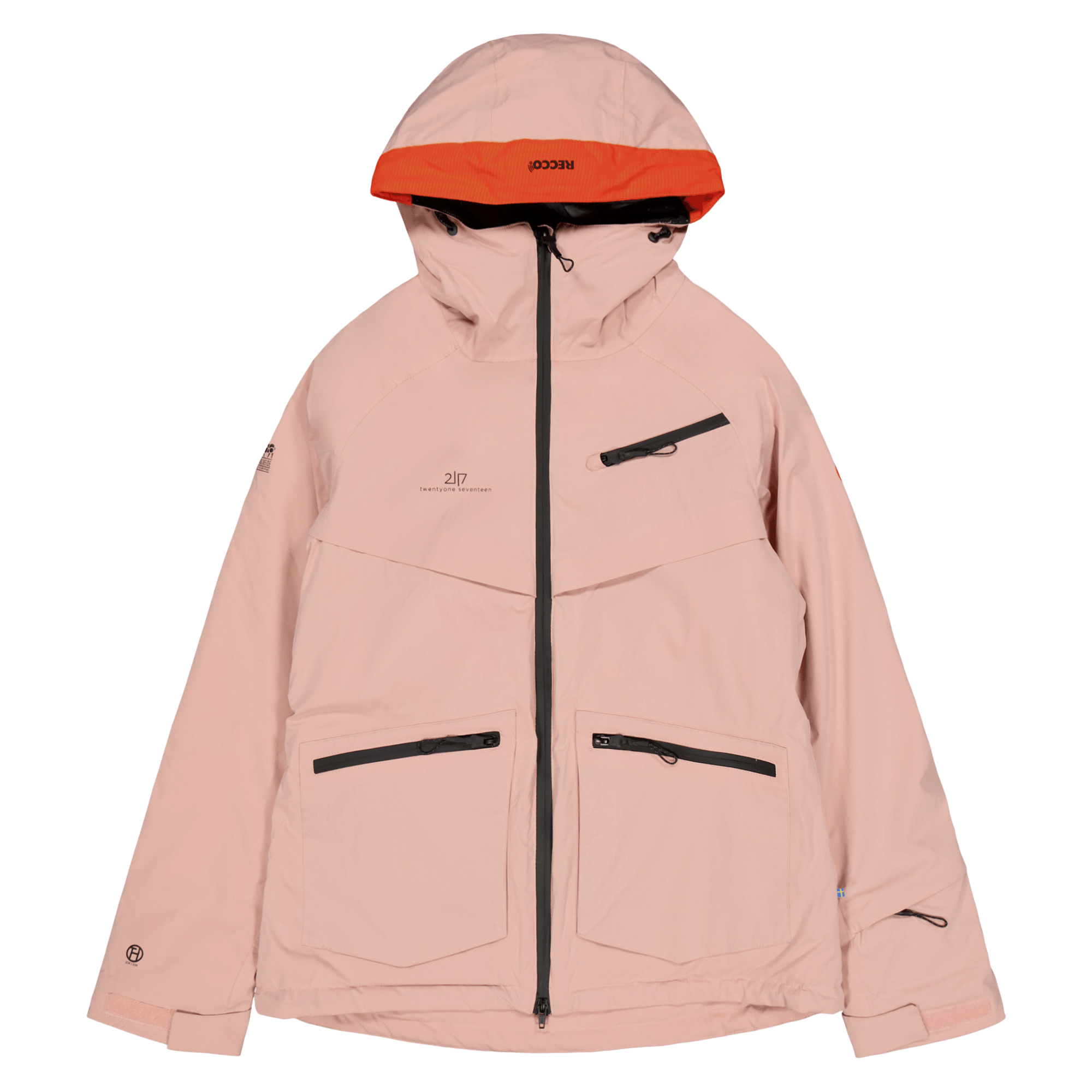 Skidjacka Nyhem D Pink, Female, Klær, jakker, Alpinsport, Rosa, L