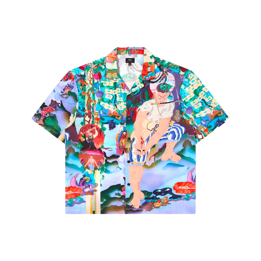 Hedi & Thami Shirt Ss Multicolor