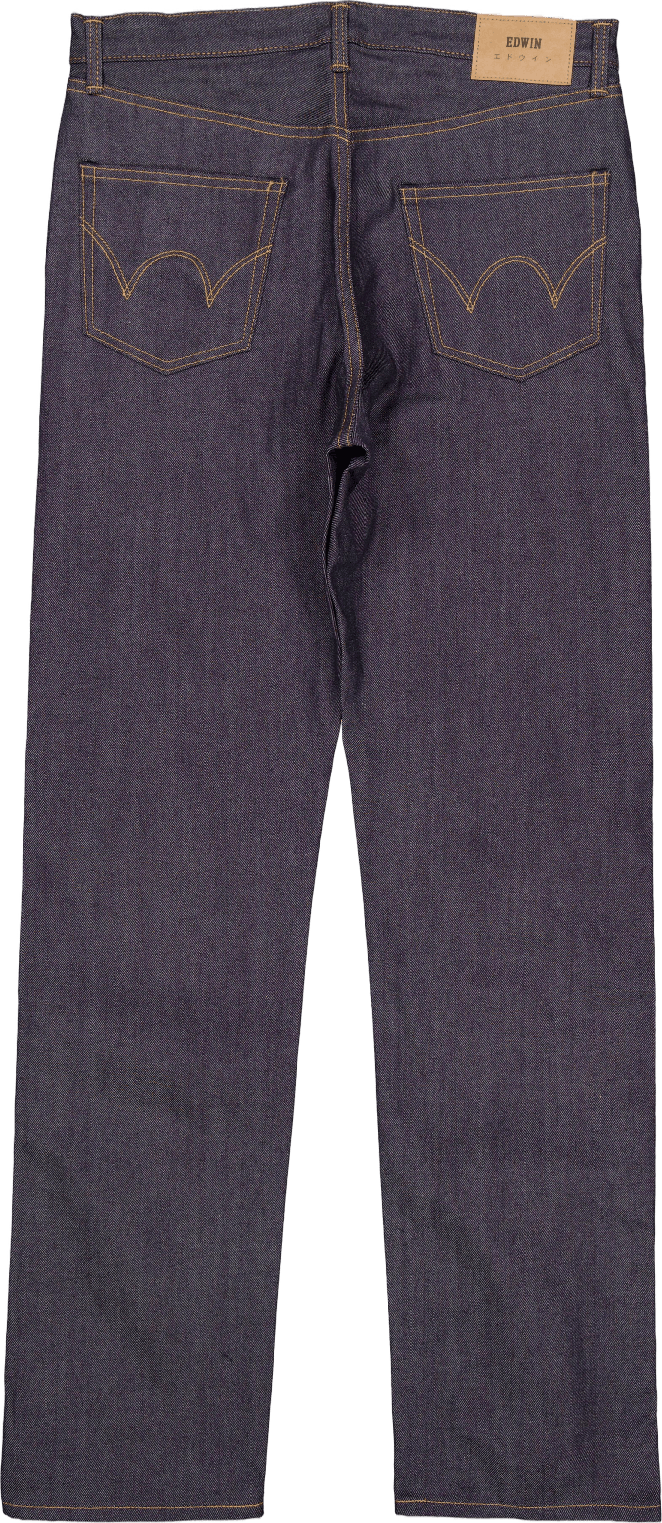 Loose Straight Jeans Blue - Unwashed - Bild 2