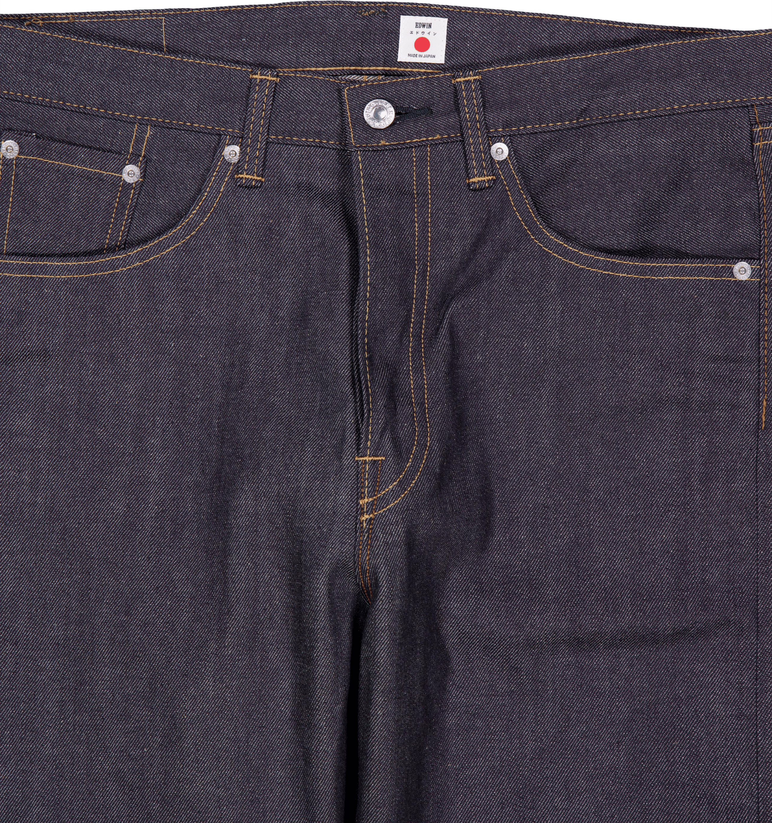 Loose Straight Jeans Blue - Unwashed - Bild 3