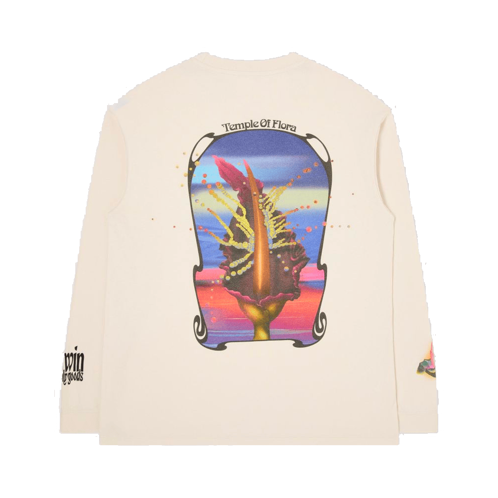 Temple Of Flora T-shirt Ls Whisper White - Bild 2